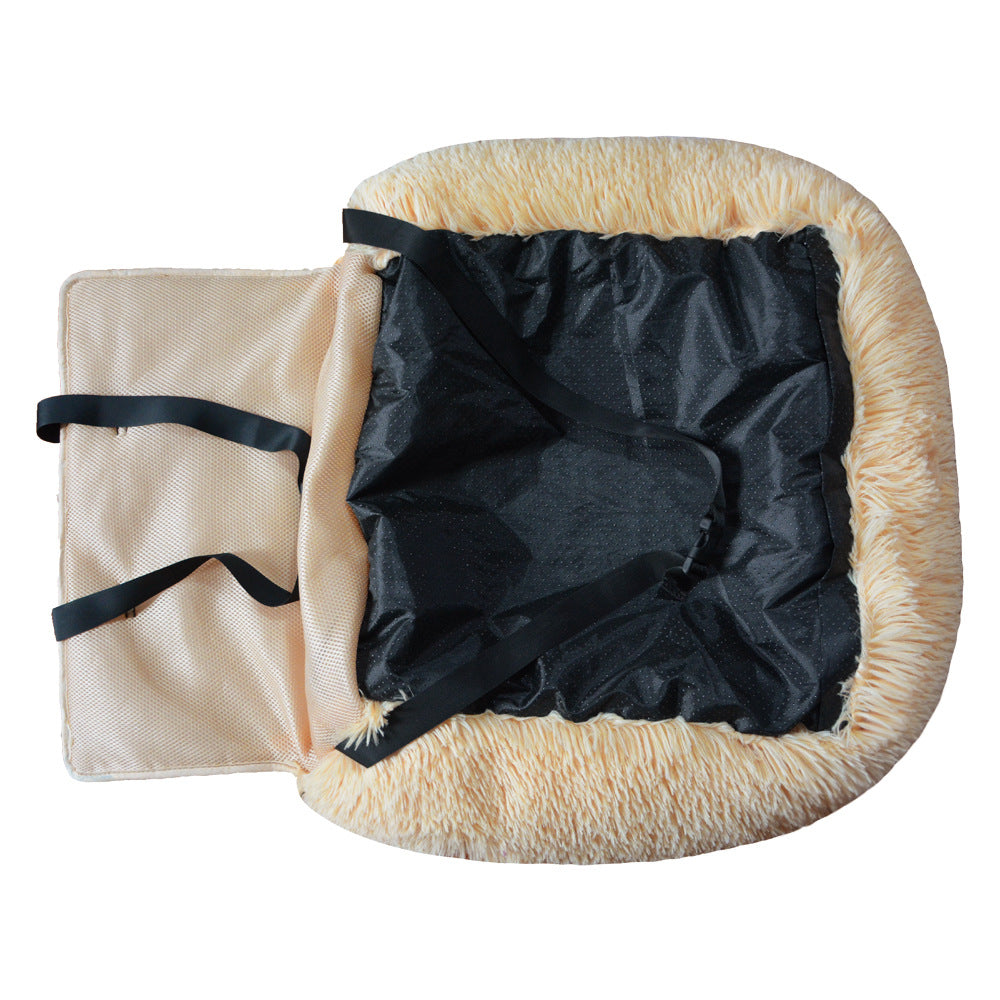 Safety Seat Car Indoor Dual-use Kennel Removable And Washable Car Pet Pad Brigade