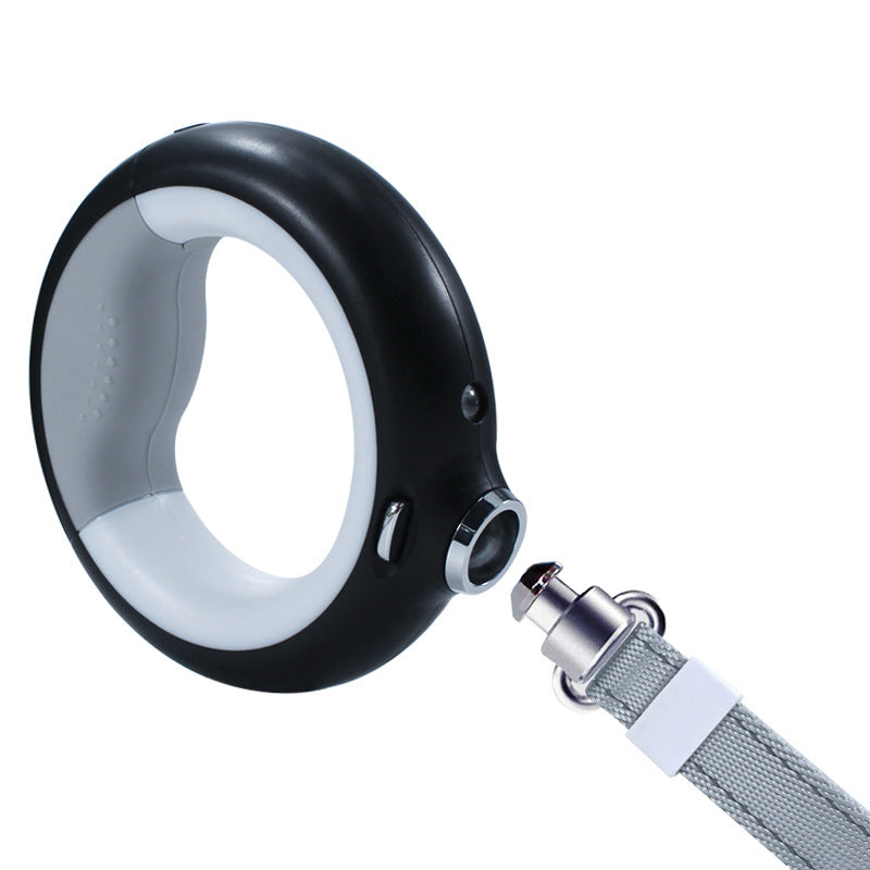 Automatic Retractable Dog Leash LED Lantern USB Rechargeable Garbage Bag Dog Pet Leash